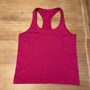 Lululemon Swiftly Tech Racerback 2.0 Race Length Size 6 Ripened Raspberry